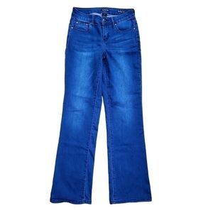 Needle & Cloth size 4 slim boot cut blue jeans RN# 59775